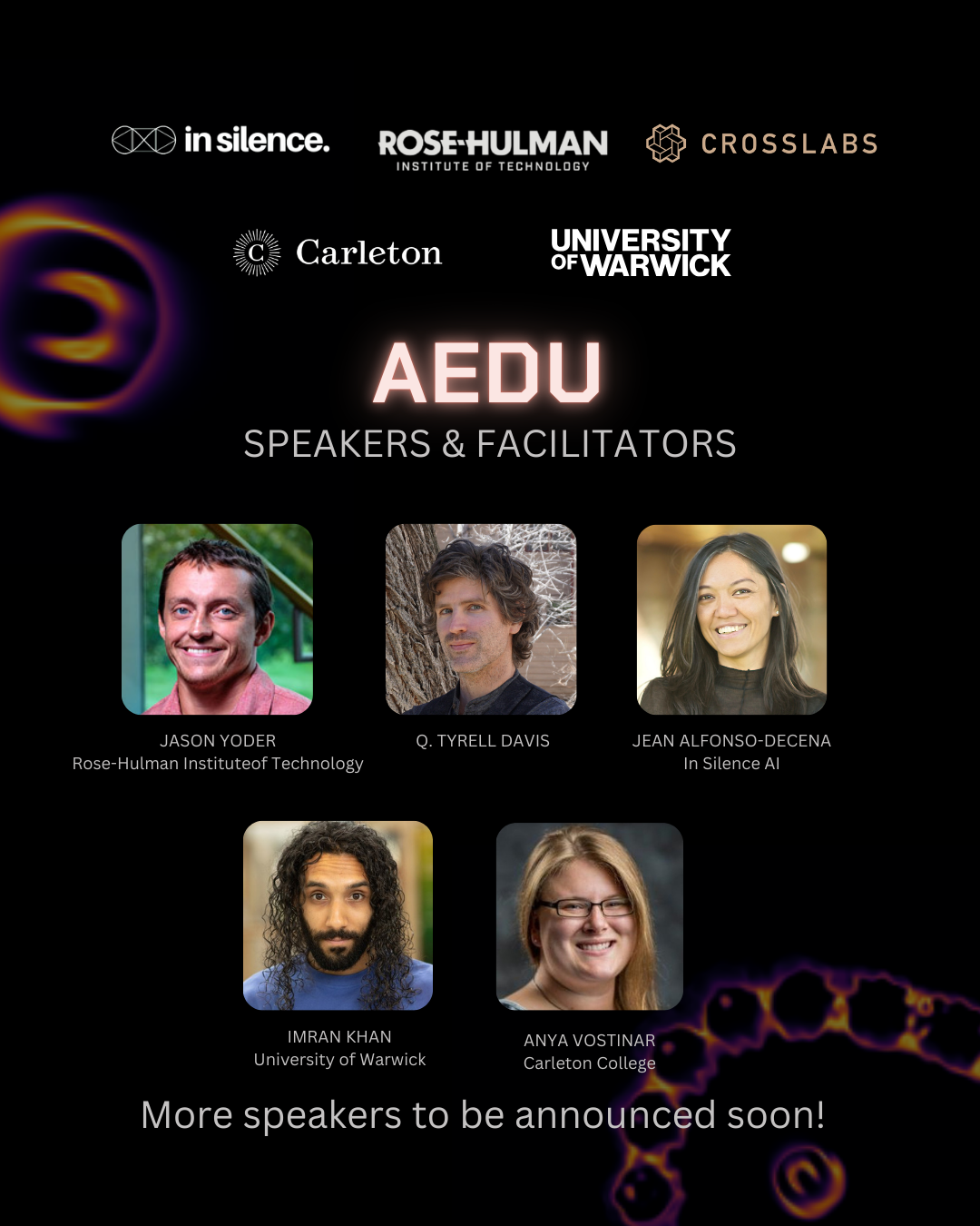 AEDU Speakers